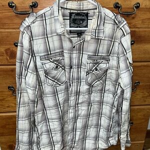 Black Label Checkered Casual Shirt